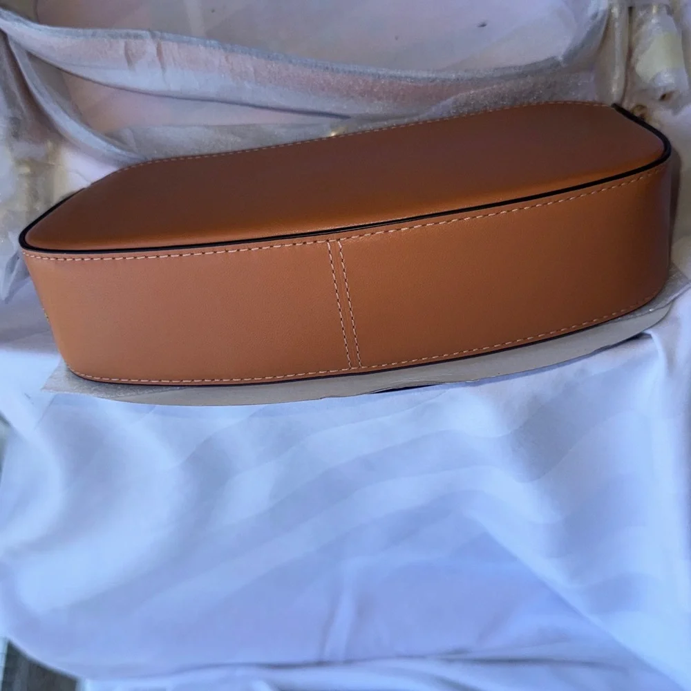 NWT - Coach Shoulder Bag with Colorful Accents. Color: Faded Orange Multi. - Picture 3 of 7
